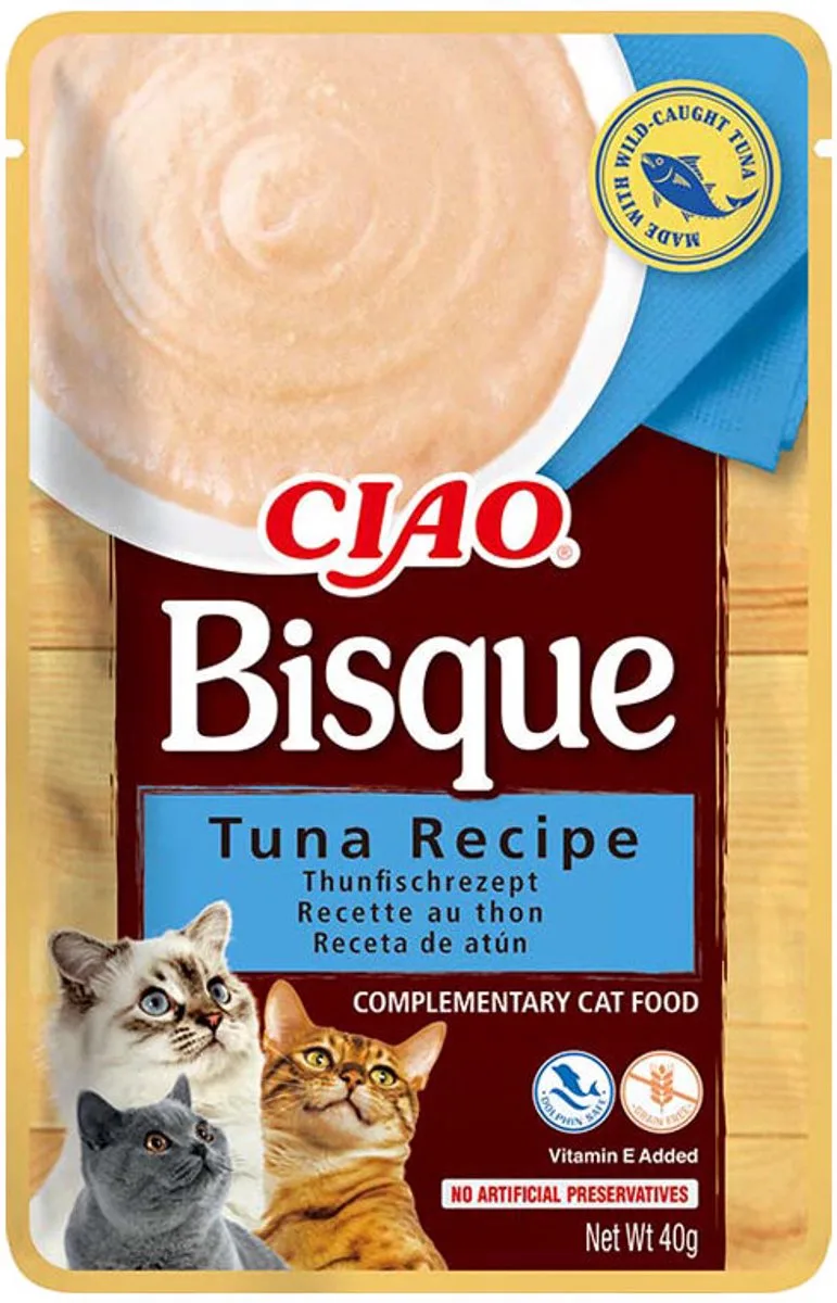 Ciao Bisque Natvoer - Kat - Kip by Inaba – product photo