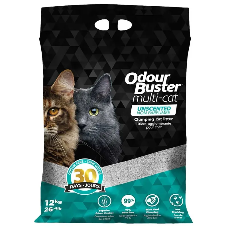 Odourbuster Multicat Kattenbakvulling 12kg by Intersand – product photo