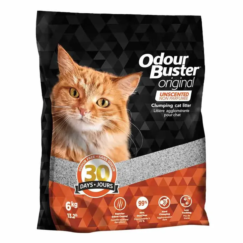 Odourbuster Original Kattenbakvulling 6kg by Intersand – product photo