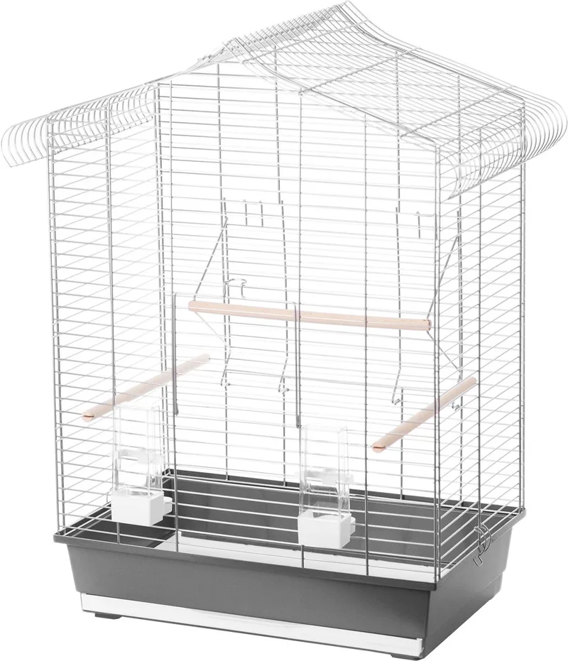 Vega Vogelkooi von Interzoo in Grau – Produktfoto