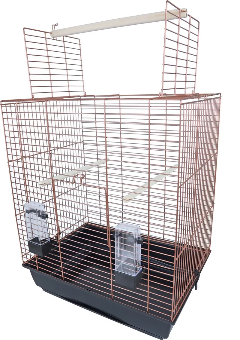 Vogelkooi Big Ara Koper/Zwart by Interzoo in Black – product photo