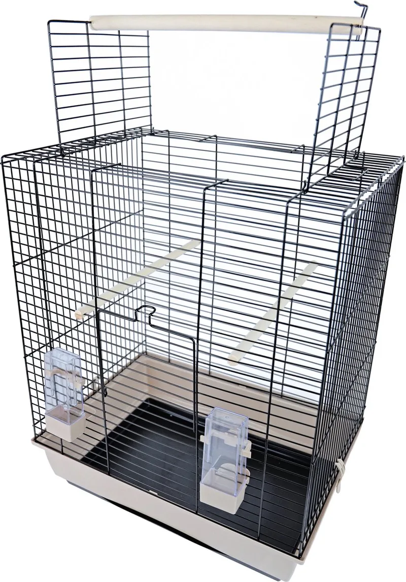Vogelkooi Big Ara Zwart/Beige by Interzoo in Black – product photo