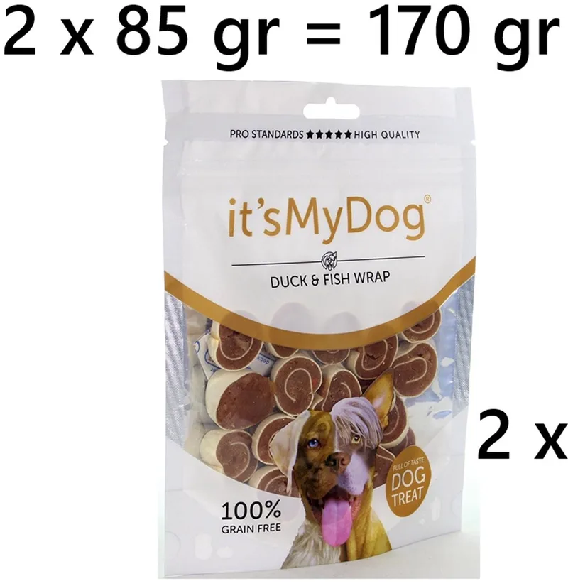 2 x it's my dog - hondensnack verwensnack 85 gr = 170 gr - 100% graanvrij - zeer lekker de It's My Dog – photo produit