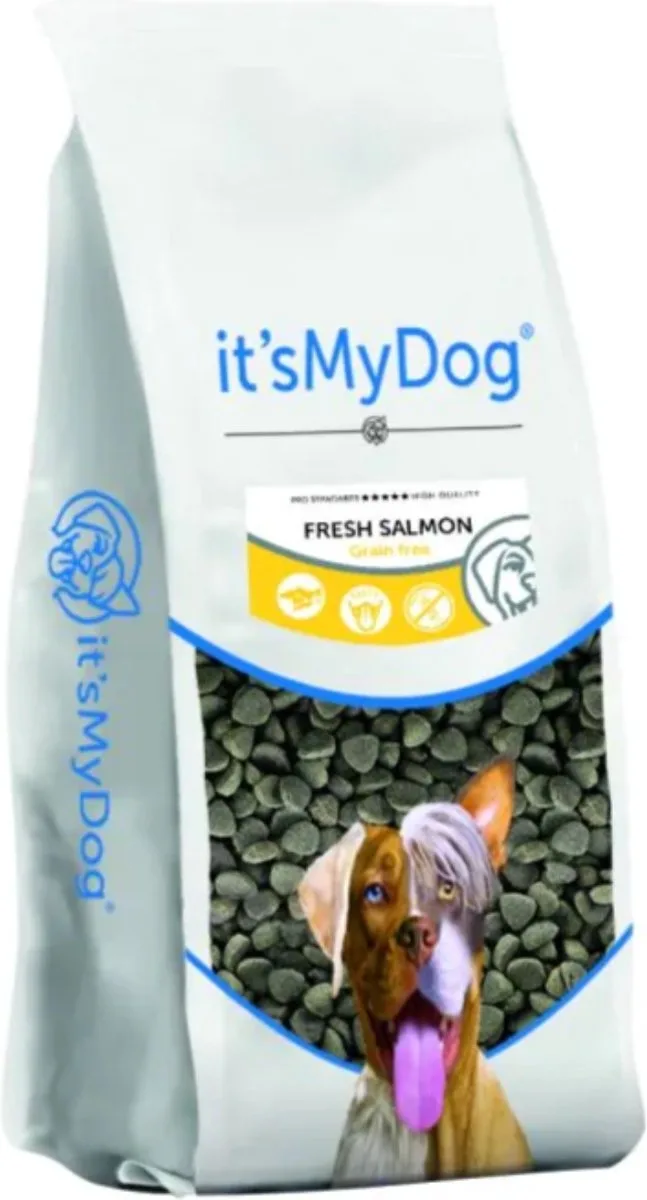 Dry Fresh Salmon Grain Free 15kg van It's My Dog – productfoto