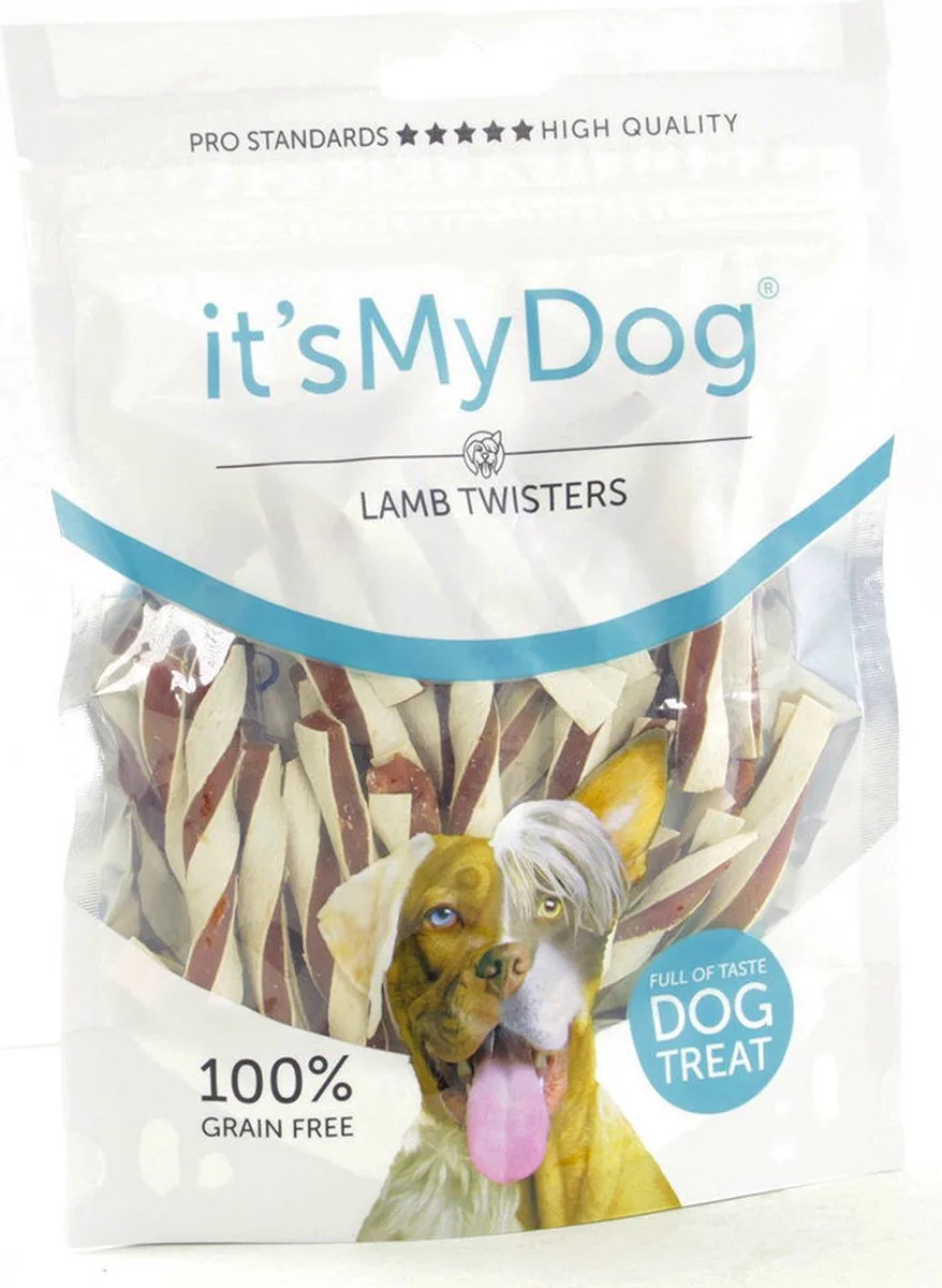 Lamb Twister - 85gr de It's My Dog – photo produit