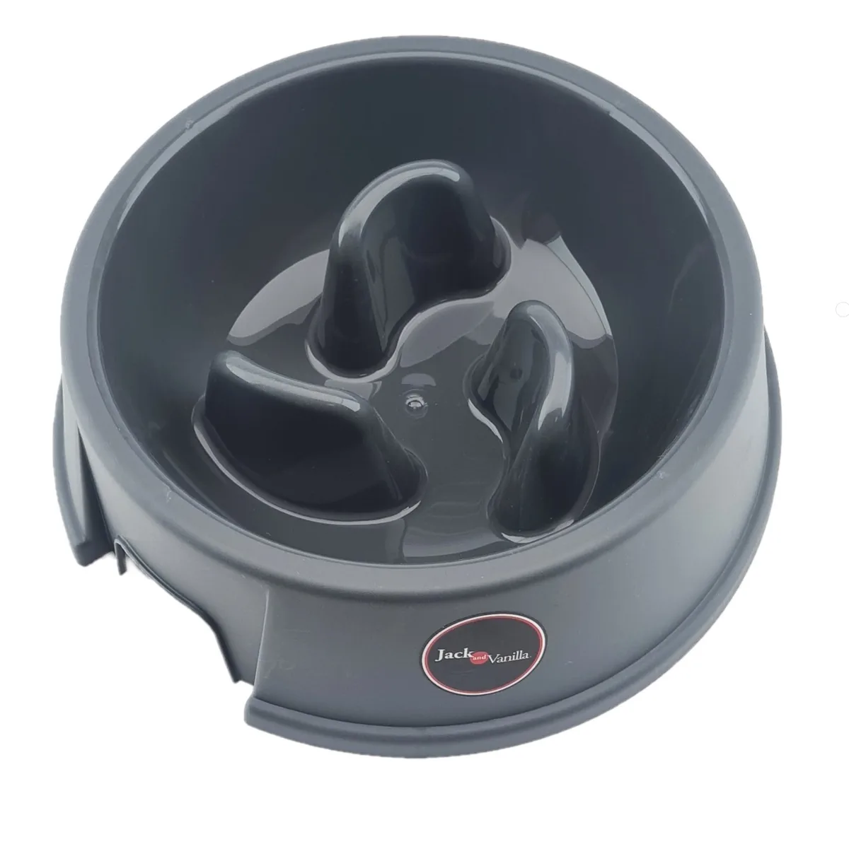 Anti schrok hondenvoerbak - Rond - XXL - Grijs de Jack and Vanilla – photo produit