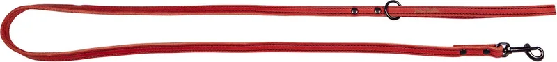 Black Label Hondenlijn / Hondenriem - Vetleder - Breedte: 1 cm - Lengte: 120 cm - Geschikt voor kleine hondenrassen de Jack and Vanilla en Rouge – photo produit