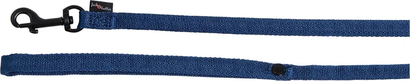 Comfort Tube Hondenlijn / Hondenriem - Rondgeweven Nylon - L - 122 cm by Jack and Vanilla in Dark blue – product photo