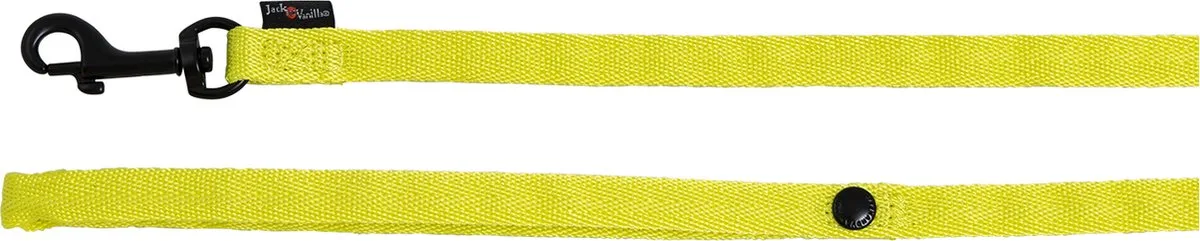 Comfort Tube Hondenlijn - Nylon - XS - Breedte: 12 mm - Lengte: 152 cm de Jack and Vanilla en Jaune – photo produit