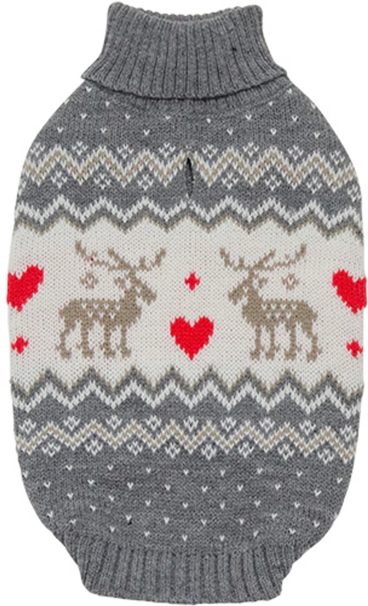 Dogwalk Hondentrui - Maat M: 35 cm de Jack and Vanilla en Gris – photo produit
