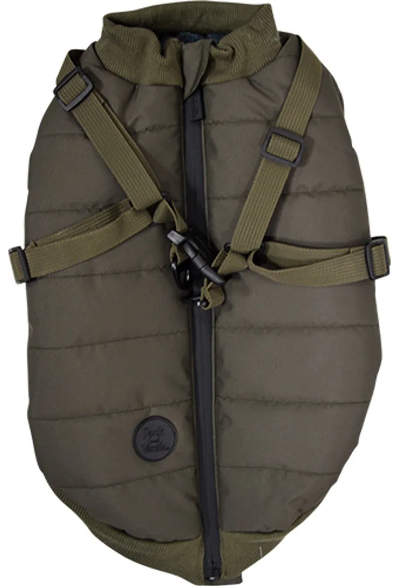 Dogwalk - Jacket Harness London - Hondenjas met geïntegreerd harnas - Kleur: - Ruglengte: 33 cm de Jack and Vanilla en Marron – photo produit