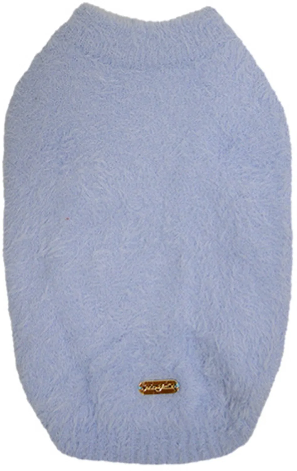 Dogwalk Sweater Plush Milano – Hondentrui – Warm – Super Zacht – Wasbaar – Kleur: – Ruglengte: 24 cm de Jack and Vanilla en Bleu – photo produit