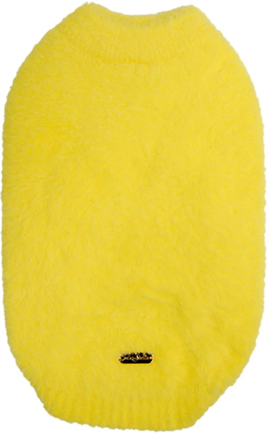 Dogwalk Sweater Plush Milano – Hondentrui – Warm – Super Zacht – Wasbaar – Kleur: – Ruglengte: 40 cm de Jack and Vanilla en Jaune – photo produit