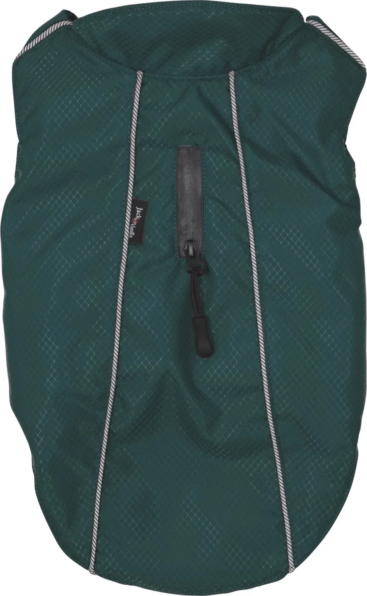 Expedition Hondenjas - Maat XL - 55 cm - Waterdicht - Reflecterend - Warme Voering - Regenjas Hond de Jack and Vanilla en Bleu – photo produit