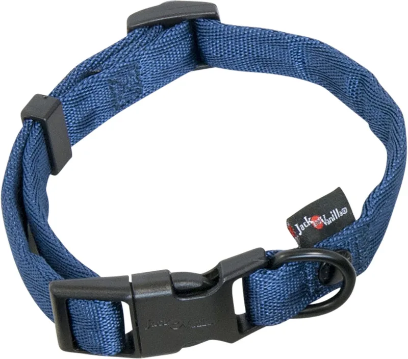 Halsbanden - Comfort Tube Nylon Hondenhalsband - M Hocco5040 - 179367 de Jack and Vanilla en Bleu – photo produit