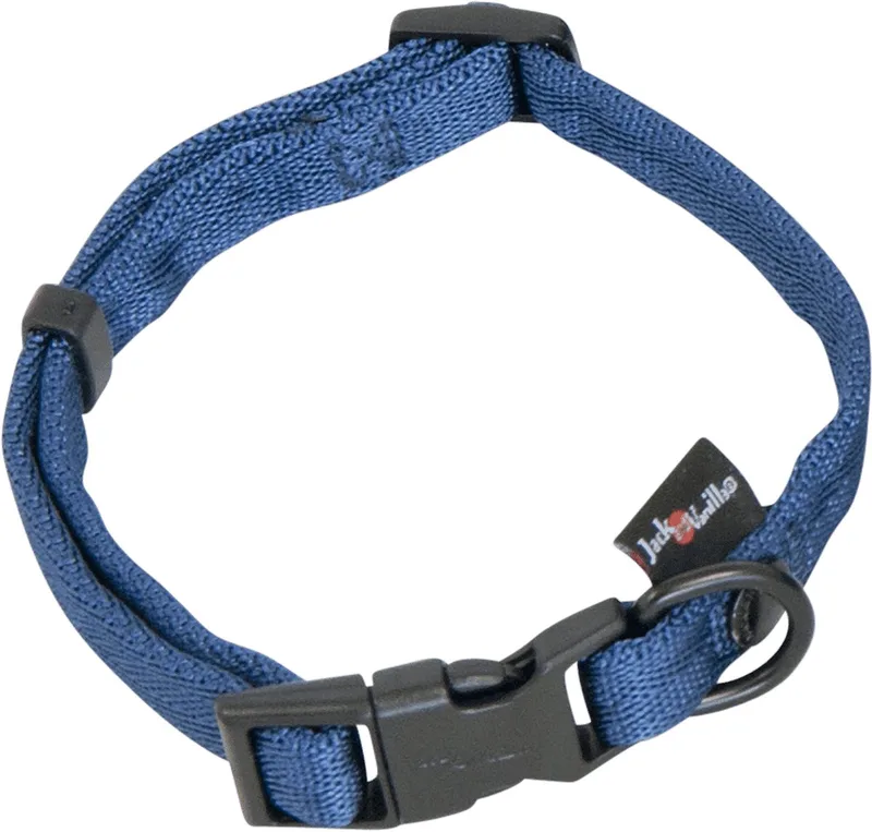 Halsbanden - Comfort Tube Nylon Hondenhalsband - S Hocco5030 - 182930 de Jack and Vanilla en Bleu – photo produit