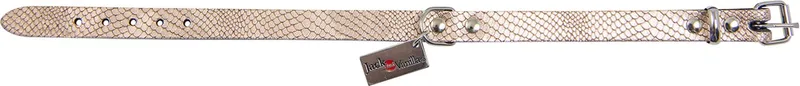 Halsbanden - Monaco Halsband Snake - Roze - 16mmx40cm 45/5104 - 178979 von Jack and Vanilla in Snake Roze – Produktfoto