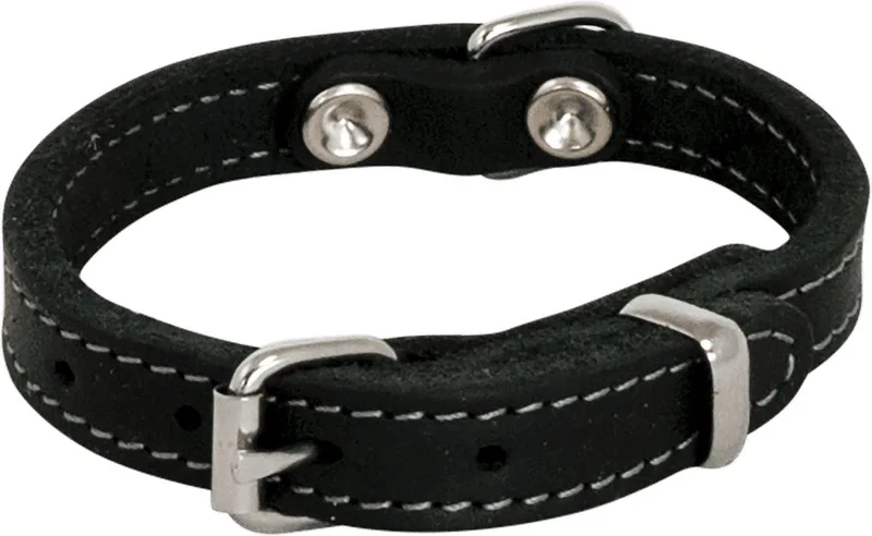 Halsbanden - Vetleder Halsband - 18mmx45cm 45/7103 - 176626 by Jack and Vanilla in Black – product photo