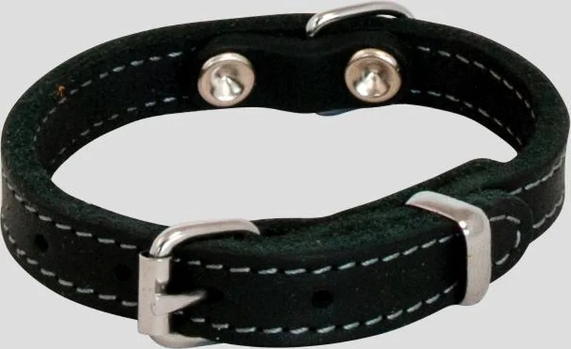 Halsbanden - Vetleder Halsband - 20mmx50cm 45/7104 - 175640 fra Jack and Vanilla i Sort – produktbillede