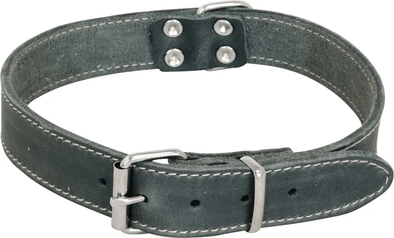 Halsbanden - Vetleder Halsband - 30mmx75cm 45/7409 - 176751 von Jack and Vanilla in Grau – Produktfoto