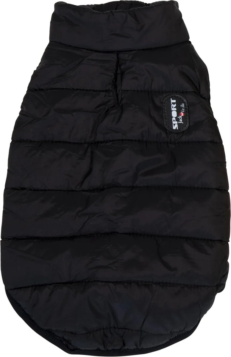 hondenjas Bodywarmer JAS XS 25cm van Jack and Vanilla in Zwart – productfoto