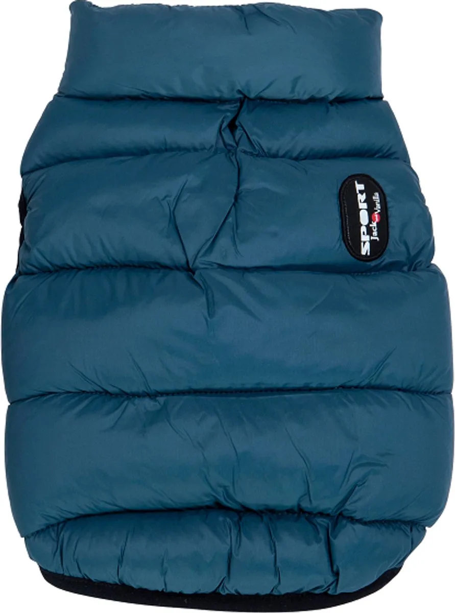 hondenjas - bodywarmer - wind en waterdicht - maat XXL - 50cm - hondenbodywarmer från Jack and Vanilla i Blå – produktbild
