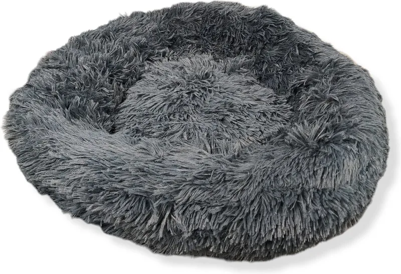 Hondenkussen - Donut - XS - Ø50cm by Jack and Vanilla in Dark grey – product photo
