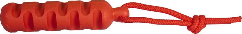 hondenspeelgoed - Lengte 24cm - Hondenspeelgoed - Puppy speelgoed - Honden speelgoed - Dummy hond - Playscent Dummy - Rund von Jack and Vanilla in Rot – Produktfoto
