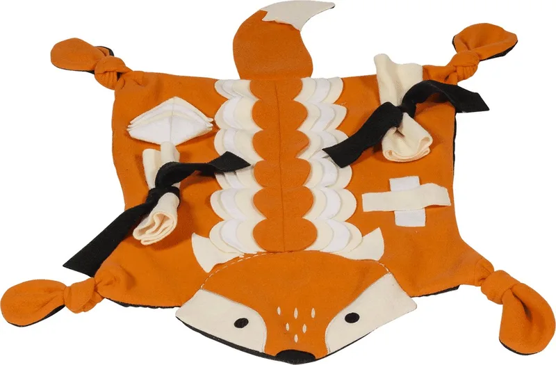JV Seek 'n Treat - Snuffelmat Vos - Mentale uitdaging - Snuffelspeelgoed Hond - 62x75 cm de Jack and Vanilla en Orange – photo produit