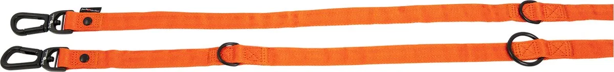 Leibanden - Comfort Tube Nylon Dressuurlijn - 20mmx200cm Hocle3550 - 179108 van Jack and Vanilla in Oranje – productfoto