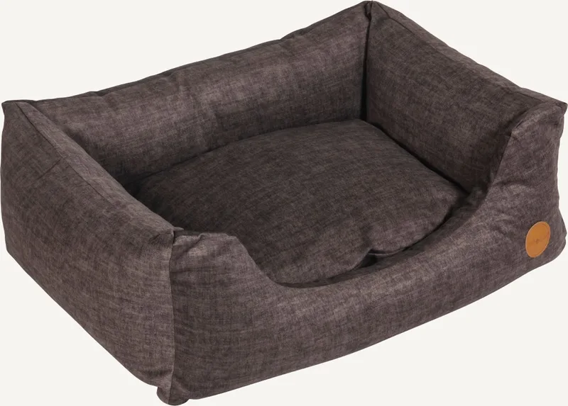 MANCHESTER Hondenmand – Maat M: 80x60x25 cm fra Jack and Vanilla i Brun – produktbillede