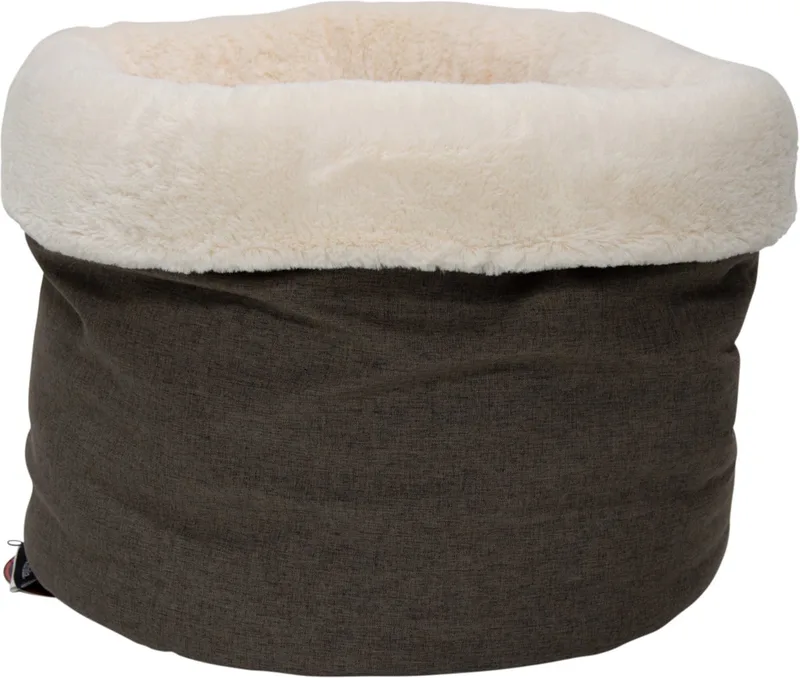 Nimba - 6in1 - Hondenmand - Kattenmand - Kleur: Donkerbruin - 50x50x45 cm von Jack and Vanilla in Donkerbruin, Beige – Produktfoto