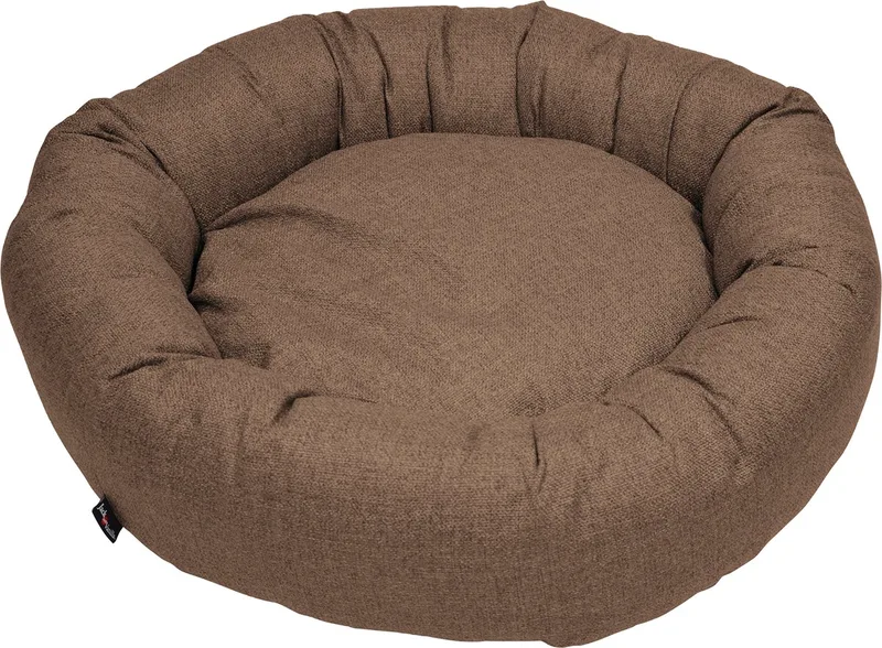 Orthopedische Ronde Hondenmand Clifton 105 x 105 x 23 cm - Hond von Jack and Vanilla in Braun – Produktfoto