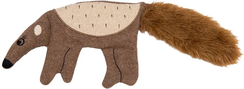 Revive knuffel voor honden - Lengte 40cm - Honden speelgoed - Hondenknuffel - Hondenspeelgoed - Honden knuffel - Gerecycled materiaal de Jack and Vanilla en Marron – photo produit