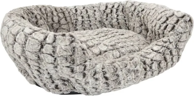 snakeskin basket 55x42cm hondenmand de Jack and Vanilla en Gris – photo produit