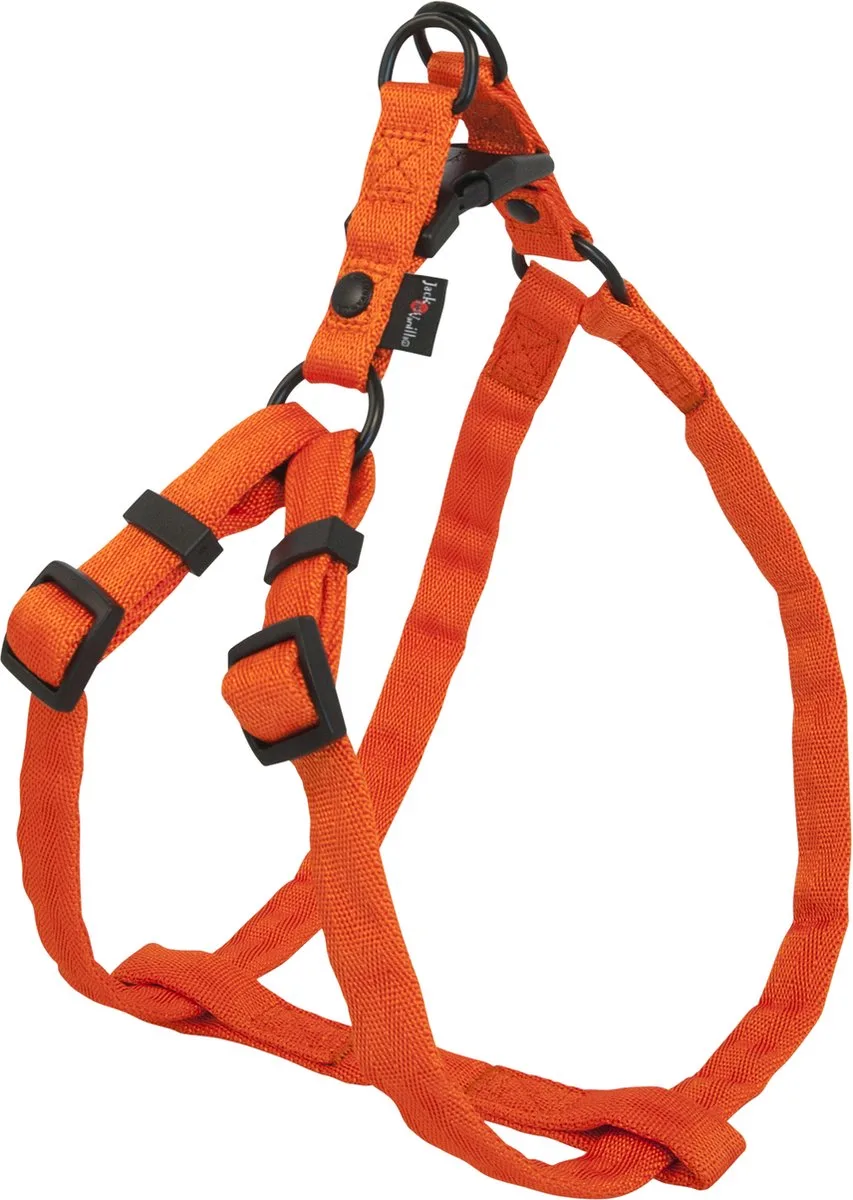 Tuigjes - Comfort Tube Nylon Tuigje - L Hocha3540 - 179753 de Jack and Vanilla en Orange – photo produit