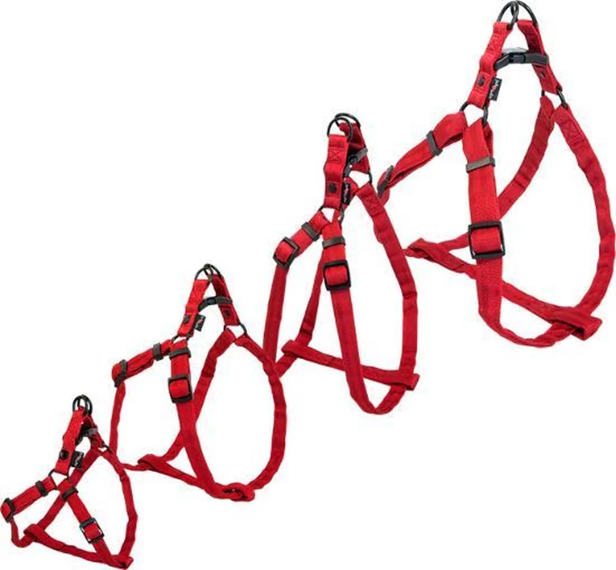 Tuigjes - Comfort Tube Nylon Tuigje - L Hocha4040 - 179388 de Jack and Vanilla en Rouge – photo produit