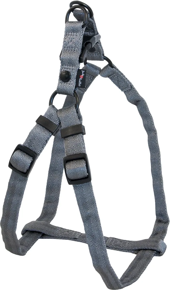 Tuigjes - Comfort Tube Nylon Tuigje - M Hocha1030 - 183564 de Jack and Vanilla en Gris – photo produit