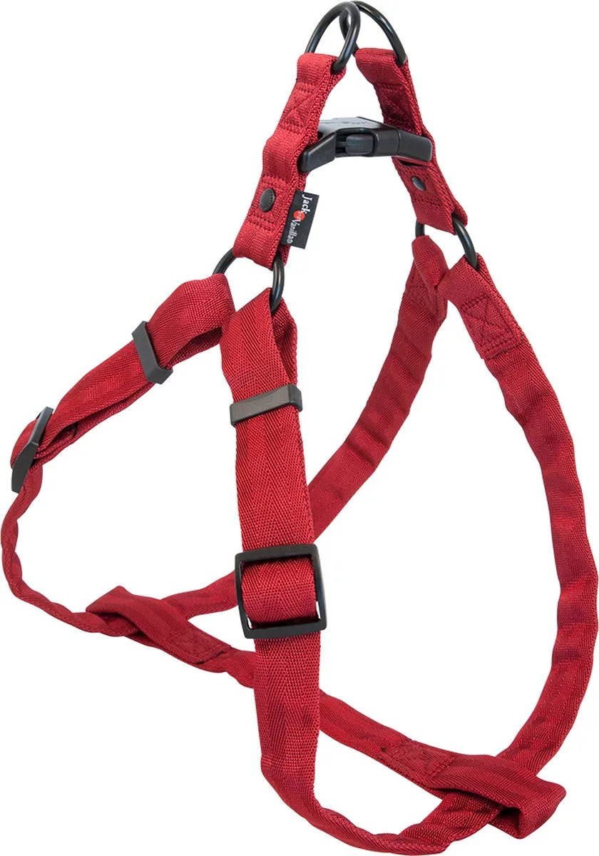 Tuigjes - Comfort Tube Nylon Tuigje - M Hocha4030 - 179219 de Jack and Vanilla en Rouge – photo produit