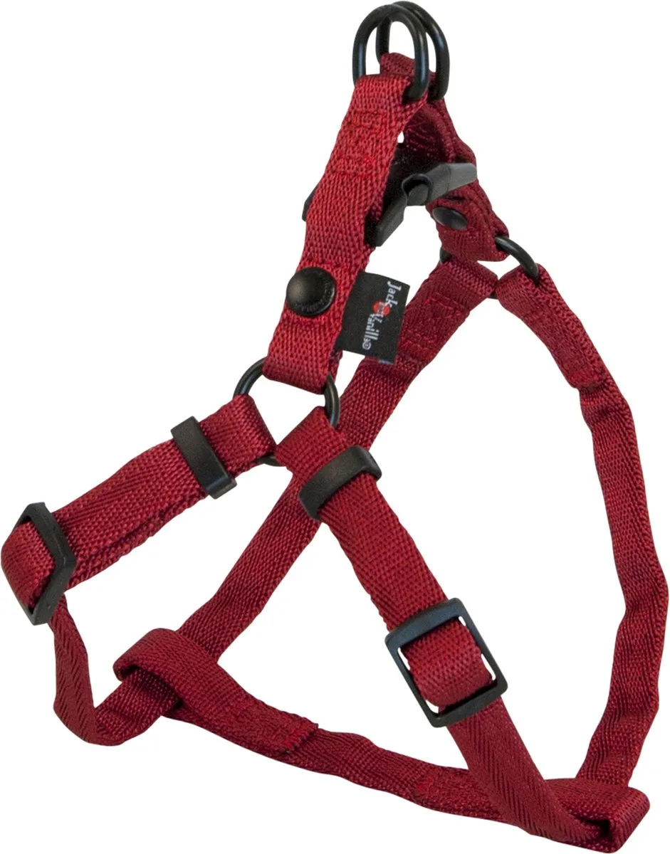 Tuigjes - Comfort Tube Nylon Tuigje - Xs Hocha4010 - 178079 van Jack and Vanilla in Rood – productfoto