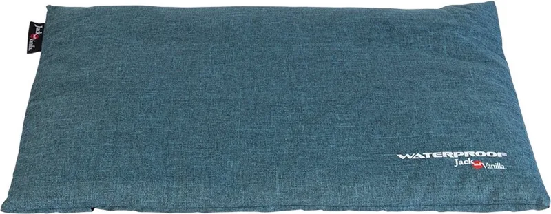 Waterproof benchmat - Maat M - L73xB45 cm - Bench kussen - Honden kussen - Bench mat -Benchkussen - Hondenkussen de Jack and Vanilla en Petrol – photo produit