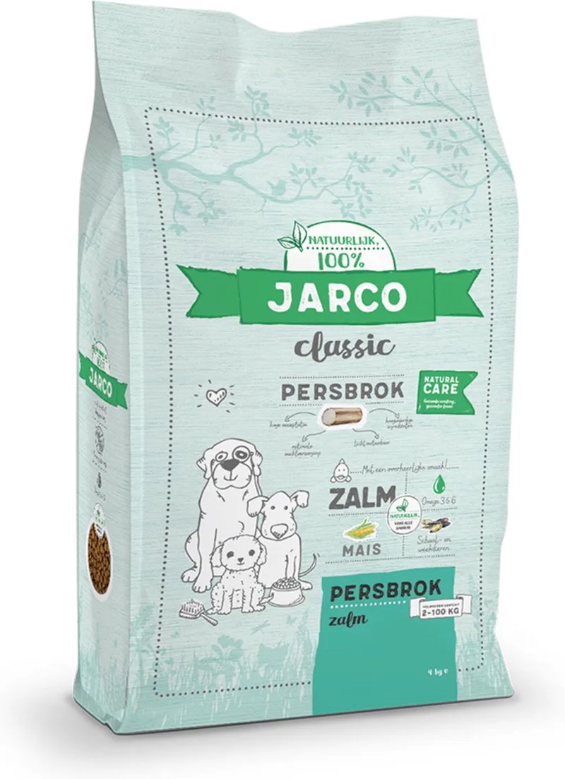 Dog Classic Adult Persbrok Zalm - Hondenvoer - 12.5 kg by Jarco – product photo