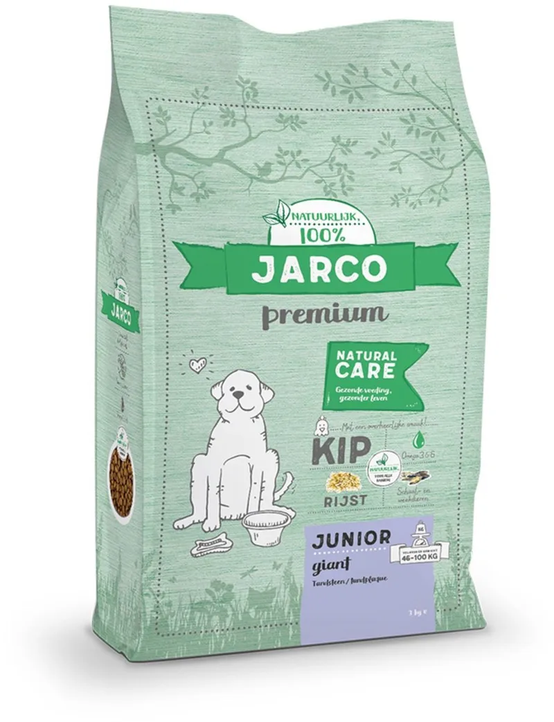 Dog Natural Giant Junior Kip, hondenvoer 46-100 kg by Jarco – product photo