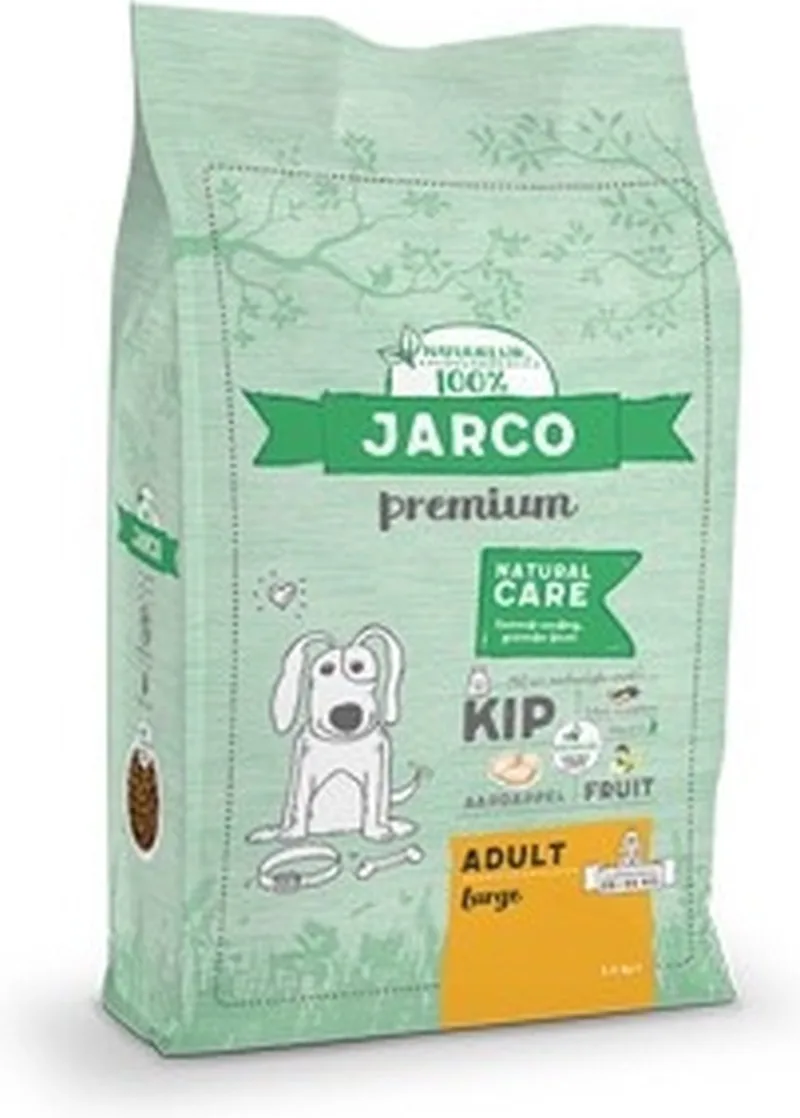 Dog Natural Large Adult Kip - Hondenvoer – 15 kg 26-45 Kg fra Jarco – produktbillede