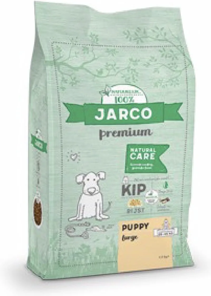 Dog Natural Large Puppy Kip - Hondenvoer - 12.5 kg 26-45 Kg de Jarco – photo produit