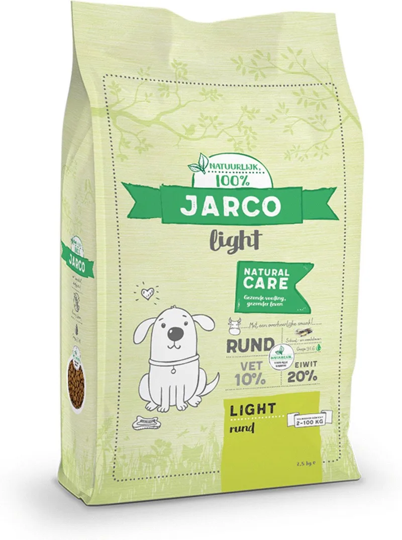 Dog Natural Light - Hondenvoer - Rund 12.5 kg de Jarco – photo produit