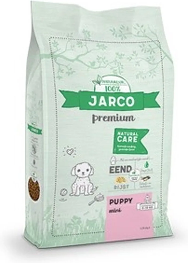 Dog Natural Mini Puppy - Hondenvoer - Eend 1.75 kg 2-10kg Mini fra Jarco – produktbillede