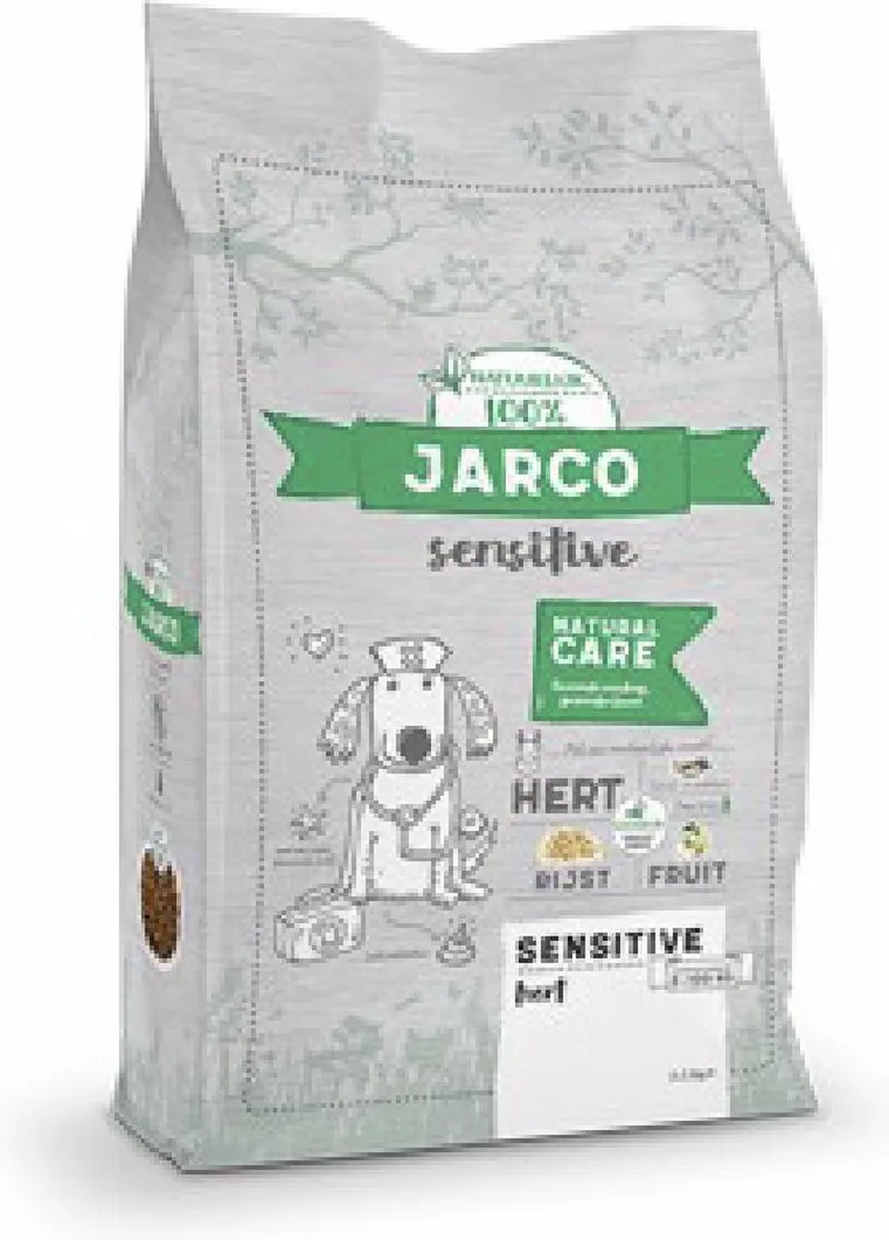 Dog Sensitive Natural Care Hert - Hondenvoer - 12.5 kg by Jarco – product photo