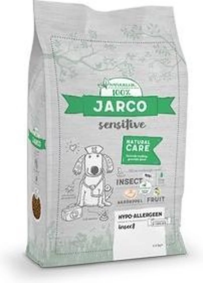Dog Sensitive Natural Care Insecten - Hondenvoer - 12.5 kg by Jarco – product photo