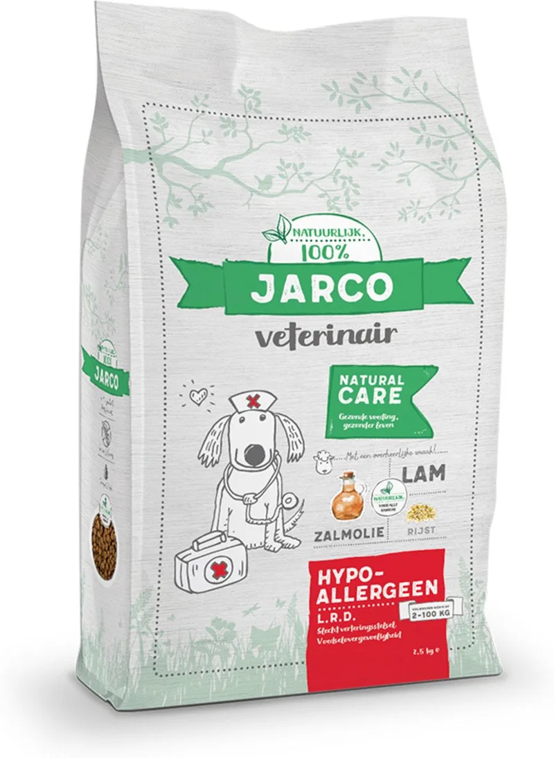 Dog Veterinair Hypoallergeen Lrd Lam - Hondenvoer - 2.5 kg by Jarco – product photo
